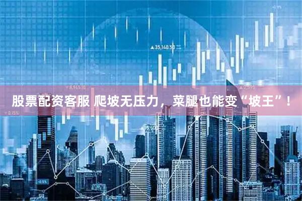 股票配资客服 爬坡无压力，菜腿也能变“坡王”！
