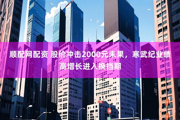 顺配网配资 股价冲击2000元未果，寒武纪业绩高增长进入换挡期